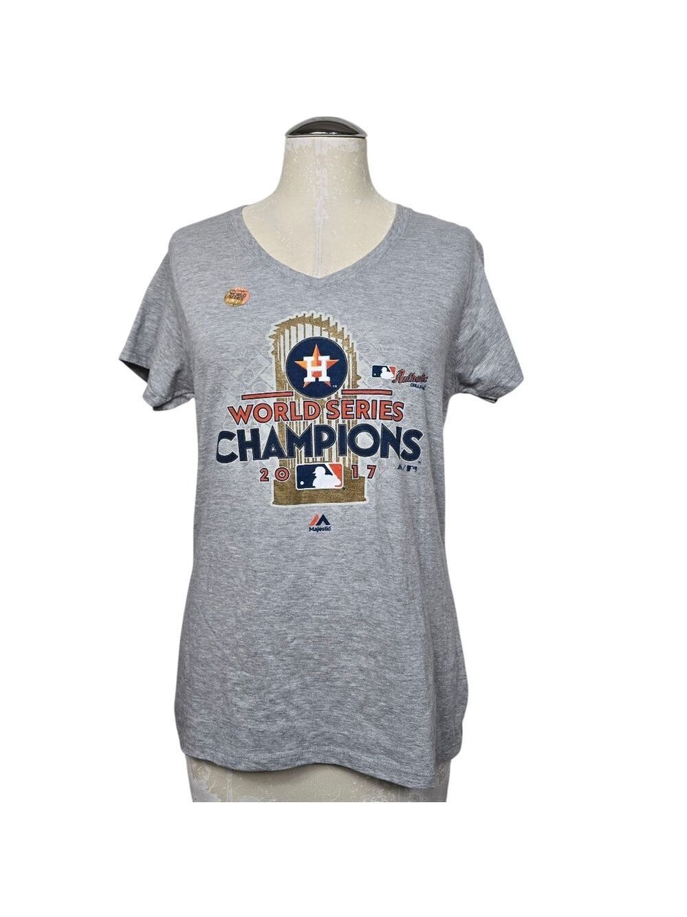 Port & Company World Series Champions 2017 Graphic Shirt Short Sleeves Ladies S